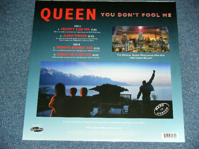 画像: QUEEN -  YOU DON'T FOOL ME   (  BRAND NEW ) / 1996 US AMERICA  ORIGINAL BRAND NEW12" 