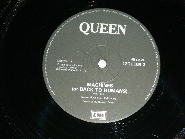 画像: QUEEN -  I WANT TO BREAK FREE  ( Ex++/MINT-) / 1984 UK ENGLAND   ORIGINAL Used 12"