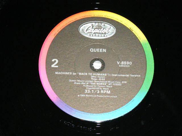 画像: QUEEN -  I WANT TO BREAK FREE  ( Ex+++/MINT- ) / 1984 US AMERICA  ORIGINAL "PROMO SMAPLE Stamp" Used 12"