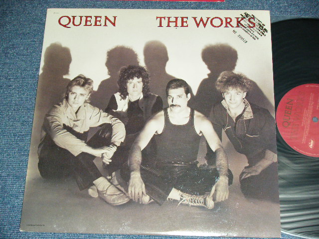 画像1: QUEEN -　THE WORKS ( Ex+/MINT- )  / 1984 US AMERICA  ORIGINAL 1st Press "PROMO STAMP On Cover Jacket"  Used LP 