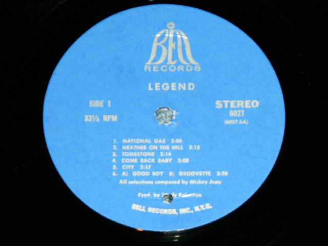 画像: LEGEND -  LEGEND ( UK 60'S  PSYCHE)  / 1969 US AMERICA ORIGINAL Used LP  