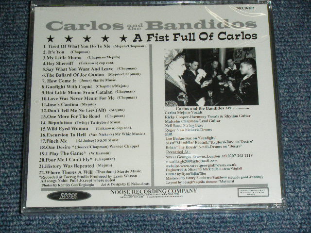 画像: CARLOS & The BANDIDOS - A FIST FULL OF CARLOS  / 2000's? UK ENGLAND  ORIGINAL Brand New SEALED CD  