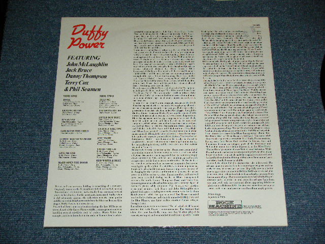 画像: DUFFY POWER ( JACK BRUCE+JOHN McLAUGHLIN+DANNY THOMPSON +...) - MARY OPEN THE DOOR ( Early BRITISH R&B ROCK )   / 1986 UK ENGLAND  Used LP