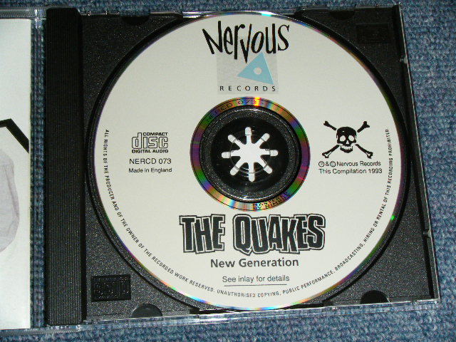 画像: THE QUAKES - NEW GENERATION / 1993 UK ENGLAND ORIGINAL Brand New CD  Found DEAD STOCK!