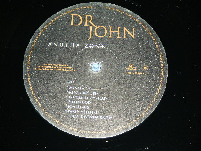 画像: DR. JOHN -  ANUTHA ZONE   / 1998  UK ENGLAND ORIGINAL Brand New LP