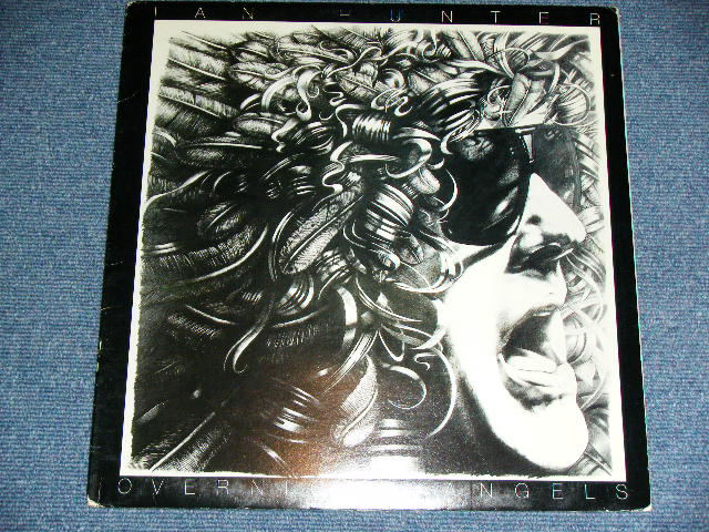 画像: IAN HUNTER of MOTT THE HOOPLE  - OVERNIGHT ANGELS ( Ex+/MINT- )  / 1977 UK ENGLAND ORIGINAL Used LP  