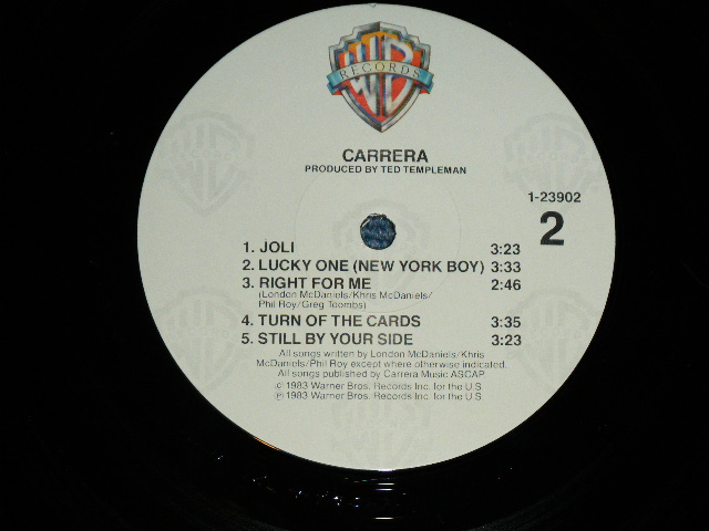 画像: CARRERA - CARRERA ( MINT-/MINT- )   / 1983 US AMERICA  ORIGINAL Used  LP