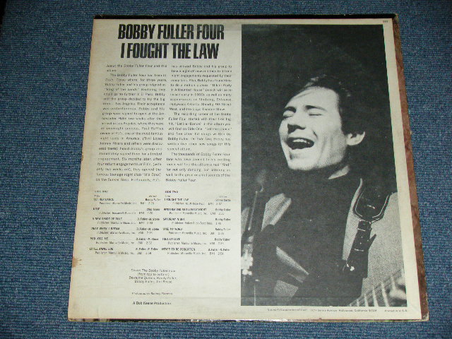 画像: THE BOBBY FULLER FOUR - I FOUGHT THE LAW ( VG+++/Ex- A-1:VG++ )  / 1966 US AMERICA ORIGINAL STEREO  Used LP 