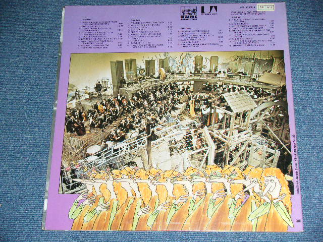 画像: FRANK ZAPPA / THE MOTHERS OF INVENTION -  200 MOTELS  ( Ex+++/MINT- ) / 1970's FRANCE FRENCH  ORIGINAL Used  2LP 