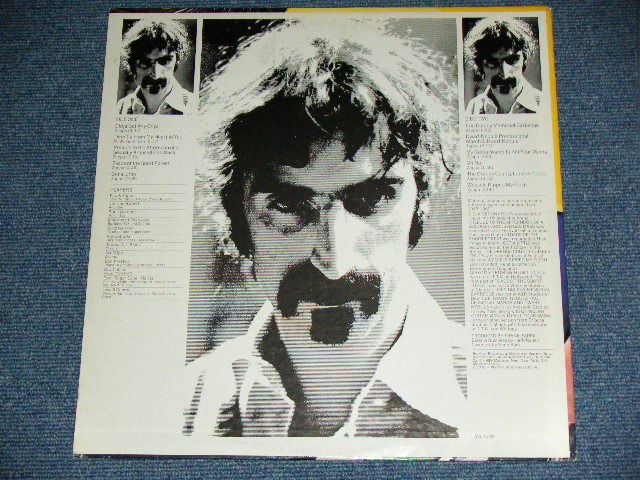 画像: FRANK ZAPPA / THE MOTHERS OF INVENTION - WEASELS PIPED MY FLESH  (Ex+++/MINT-) / 1975 Version  US AMERICA  "3rd Press Brown with 'W' Label"  Used  LP 