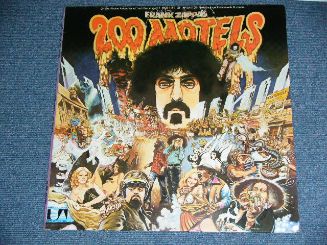 画像: FRANK ZAPPA / THE MOTHERS OF INVENTION -  200 MOTELS  ( Ex+++/MINT- ) / 1970's FRANCE FRENCH  ORIGINAL Used  2LP 