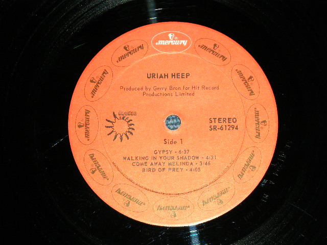 画像:  URIAH  HEEP -  URIAH  HEEP ( Ex+/Ex++ Looks:Ex+ ) / 1970 US AMERICA ORIGINAL Used  LP 