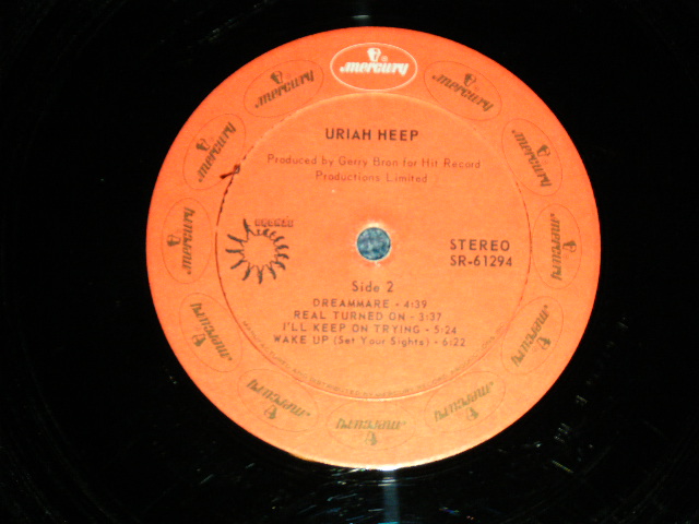 画像:  URIAH  HEEP -  URIAH  HEEP ( Ex+/Ex++ Looks:Ex+ ) / 1970 US AMERICA ORIGINAL Used  LP 