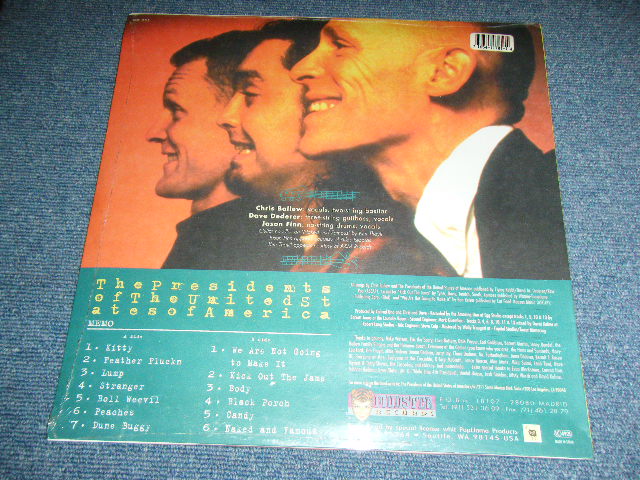 画像: THEPRESIDENTSOFTHEUNITEDSTATESOFAMERICA　-THE PRESIDENTS OF THE UNITED STATES OF AMERICA / 1990's  US AMERICAS & SPAIN PRESAS ORIGINAL  Brand New SEALED LP