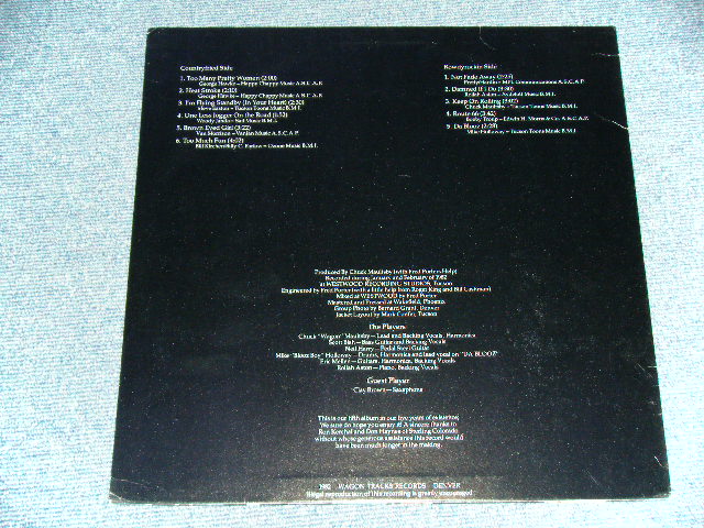 画像: CHUCK WAGON and The WHEELS - KEEP ON ROLLING  ( AMERICAN ROOTS ROCK & COUNTRY ROCK )   / 1982 US AMERICA ORIGINAL Release from INDEPENDENT Label Used LP 