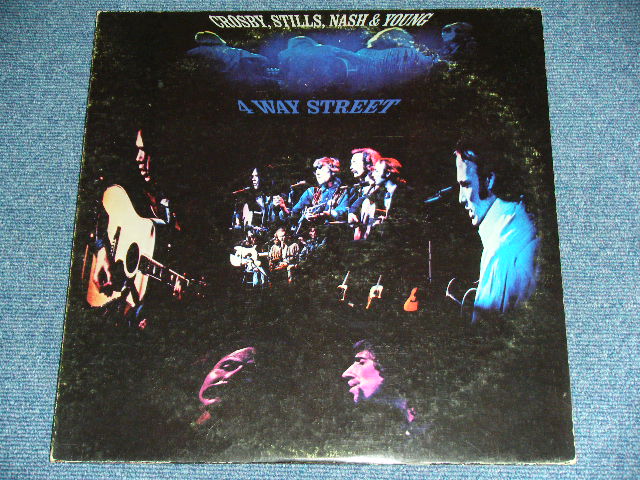 画像: C.S.N&Y CROSBY, STILLS, NASH & YOUNG - 4 WAY STREET ( Ex/Ex+++  Looks: MINT- ) / 1970 US AMERICA ORIGINAL "1841 BROADWAY credit on Label"  Used 2-LP 