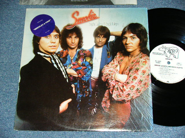 画像1: SMOKIE - BRIGHT LIGHTS & BACK ALLEYS  ( Ex++/Ex+++ )  / 1977 US AMERICA ORIGINAL 'WHITE LABEL PROMO'   Used LP 