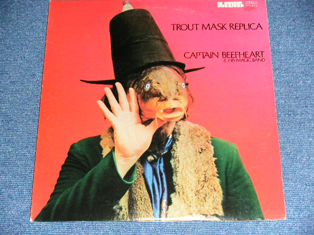 画像: CAPTAIN BEEFHART & His Magic Band Produced by　FRANK ZAPPA  - TTROUT MSAK  REPLICA  (  Ex+++/Ex+++ ) / 1969 Release Version   US AMERICA ORIGINAL "2nd Press BROWN Label"  Used  LP 