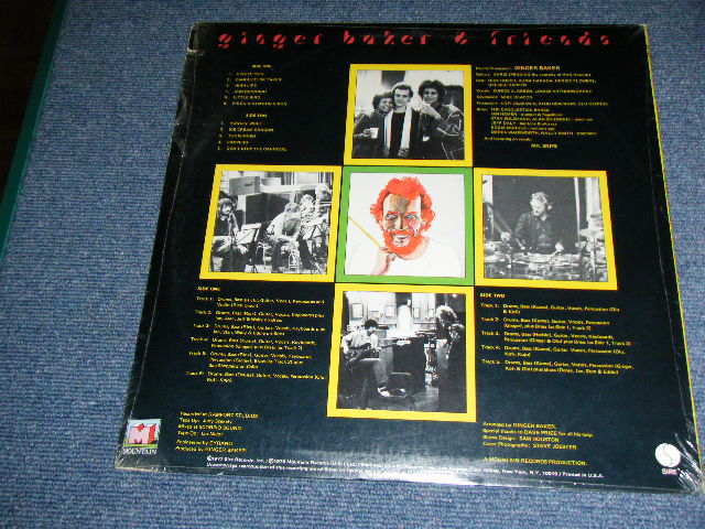 画像: GINGER BAKER & FRIENDS of CREAM - ELEVEN SIDES OF BAKER (SEALED CUT OUT)  / 1976 US AMERICA ORIGINAL "BRAND NEW SEALED" LP 