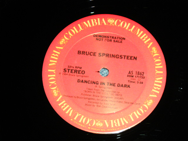 画像: BRUCE SPRINGSTEEN - DANCING IN THE STREET / 1984 US AMERICA ORIGINAL "PROMO ONLY" Used  12" Single"  