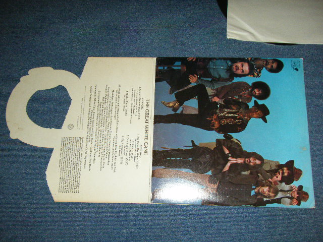 画像: GREAT WHITE CANE with RICK JAMES - GREAT WHITE CANE  ( with GIMMICK JACKET :  Ex/Ex+++ )  / 1972 US AMERICA ORIGINAL  Used LP