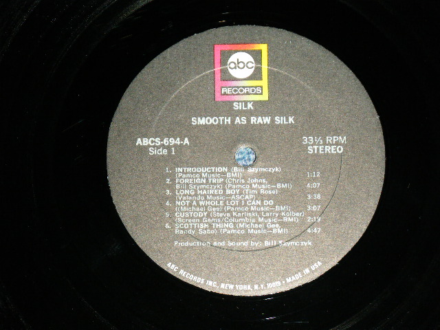 画像: SILK - SMOOTH AS RAW  / 1969 US AMERICA  ORIGINAL Used LP