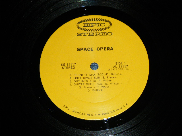 画像: SPACE OPERA - SPACE OPERA ( SOFT FUZZ PSYCHE : Ex++/MINT-)  / 1972 US AMERICA  ORIGINAL Used LP