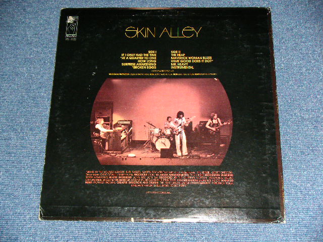 画像: SKIN ALLEY - SKIN TIGHT  ( FUNKY ROCK in UK  : Ex+/MINT-)  / 1973 US AMERICA  ORIGINAL Used LP