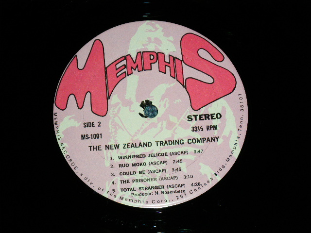 画像: NEW ZEALAND TRADING COMPANY - NEW ZEALAND TRADING COMPANY ( MEMPHIS ROCK, SOFT PSYCHE. : Ex-/Ex+++ ) / 1970 US AMERICA ORIGINAL Used LP 