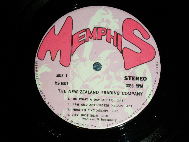 画像: NEW ZEALAND TRADING COMPANY - NEW ZEALAND TRADING COMPANY ( MEMPHIS ROCK, SOFT PSYCHE. : Ex-/Ex+++ ) / 1970 US AMERICA ORIGINAL Used LP 