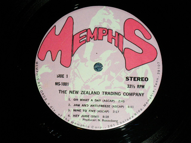 画像: NEW ZEALAND TRADING COMPANY - NEW ZEALAND TRADING COMPANY ( MEMPHIS ROCK, SOFT PSYCHE. : Ex-/Ex+++ ) / 1970 US AMERICA ORIGINAL Used LP 