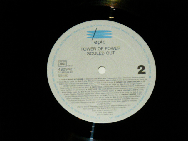 画像: TOWER OF POWER - SOULED OUT (Last Chance) / 1995 HOLLAND ORIGINAL Brand New LP
