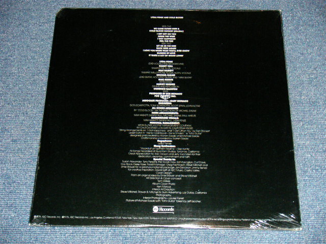 画像: LYDIA PENSE & COLD BLOOD - LYDIA PENSE & COLD BLOOD   ( SEALED )  / 1976 US AMERICA ORIGINAL Brand New SEALED LP