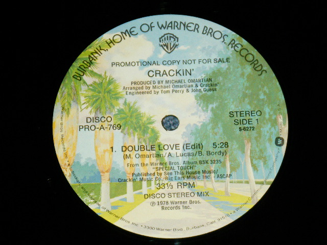 画像1: COLD BLOOD - DOUBLE LOVE : A COULD BE ANYTHING ( PROMO ONLY 12")  / 1978 US AMERICA "PROMO ONLY" Used 12"