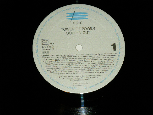 画像: TOWER OF POWER - SOULED OUT (Last Chance) / 1995 HOLLAND ORIGINAL Brand New LP