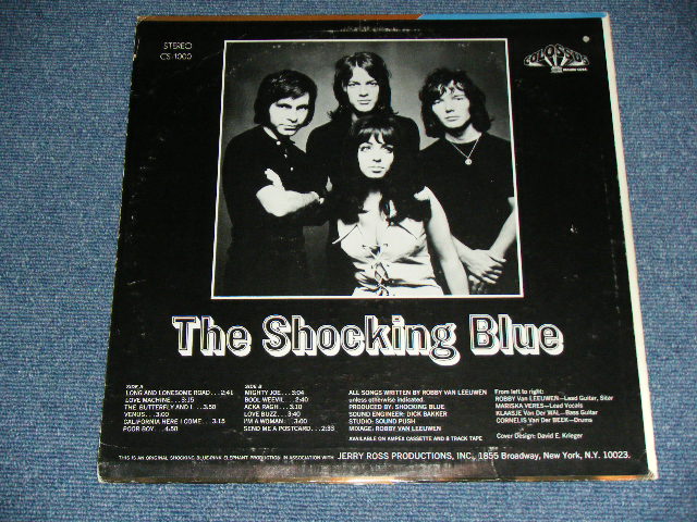 画像: The SHOCKING BLUE - The SHOCKING BLUE ( Incluede "VENUS" Ex /Ex+++ ) / 1970 US AMERICA ORIGINAL Used LP 
