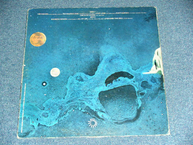 画像:  URIAH  HEEP -   DEMONS and WIZARDS (Ex++/MINT- Looks:Ex++)  / US AMERICA REISSUE "2nd Press Label"  Used LP 