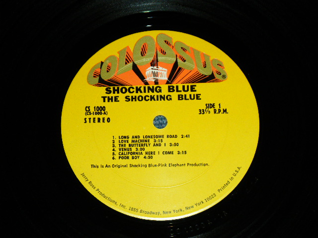画像: The SHOCKING BLUE - The SHOCKING BLUE ( Incluede "VENUS" Ex++/MINT- ) / 1970 US AMERICA ORIGINAL Used LP 
