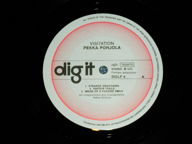 画像: PEKKA POHJOLA ( PERGRESSIVE ROCK in FINLAND ) - VISITATION  ( Ex+++/MINT- ) / 1979 WEST GERMANY GERMAN  ORIGINAL Used LP 