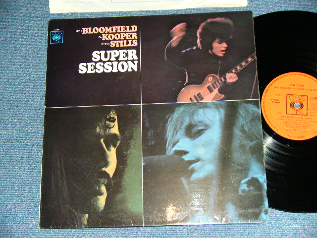 画像1: MIKE BLOOMFIELD + AL KOOPER + STEVE STILLS - SUPER SESSION (Matrix # A:A1 /B:B1 : Ex++/Ex++ Looks:Ex+) / 1968 UK ENGLAND  ORIGINAL  Used LP 