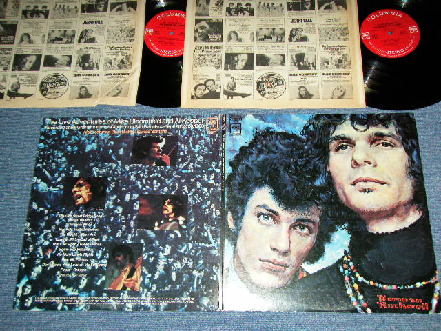 画像1: MIKE BLOOMFIELD + AL KOOPER  - THE LIVE ADVENTURES OF  (Matrix # A:1C/B:1C/C:1E/D:1D : Ex++/Ex+++) / 1969 US AMERICA "360 Sound Label" Used 2-LP 