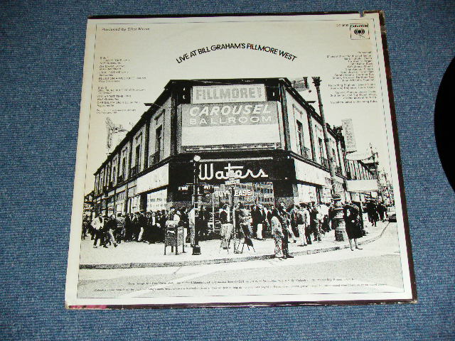 画像: MIKE BLOOMFIELD + OTHERS V.A. - LIVE ST BILL GRAHAM'S FILLMORE WEST  ( Matrix # A:1D/B:1E : Ex+/Ex+++) / 1969 US AMERICA ORIGINAL "360 SOUND Label" Used LP 