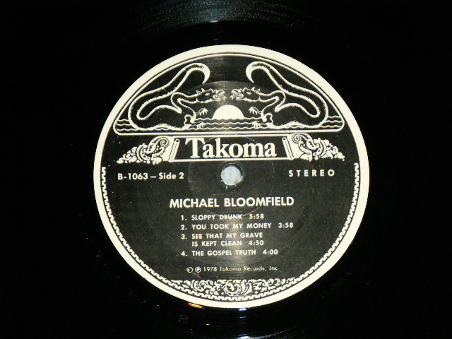画像: MIKE BLOOMFIELD - MICHAEL BLOOMFIELD  ( Ex+++/MINT-) / 1978 US AMERICA ORIGINAL Used LP 