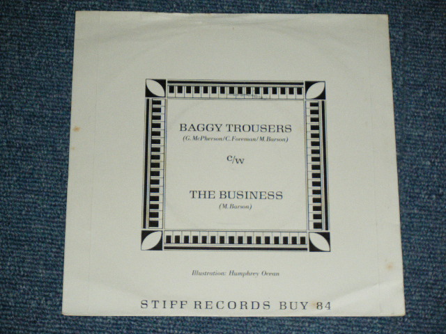 画像: MADNESS - BAGGY TROUSERS : THE BUSINESS   ( Ex++/Ex++,Ex+++)  / 1980 UK  ENGLAND ORIGINAL  Used  7"Single  with PICTURE SLEEVE 