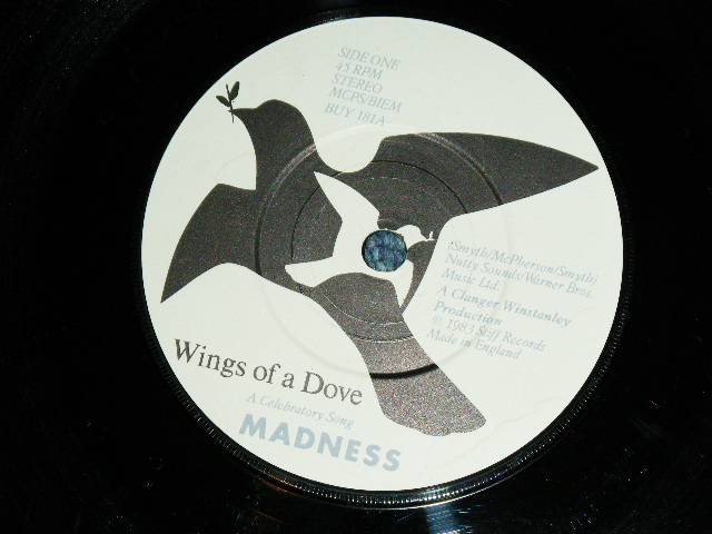 画像: MADNESS - WINGS OF A DOVE : BEHIND THE 8 BALLS  ( Ex++/Ex+++)  / 1983 UK  ENGLAND ORIGINAL  Used  7"Single  with PICTURE SLEEVE 