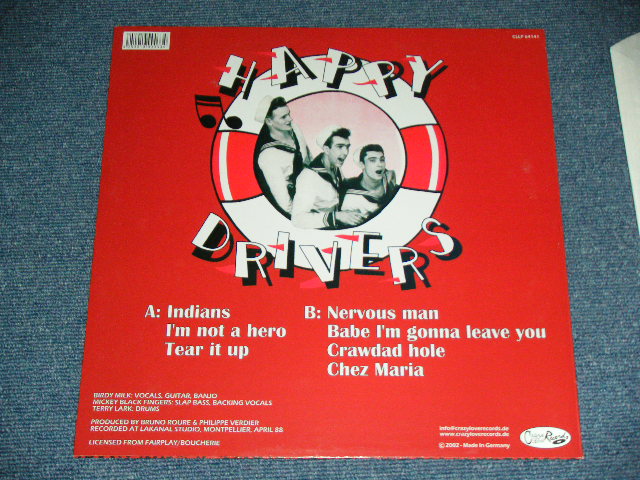 画像: HAPPY DRIVERS - INDIANS ON THE ROAD  / 2002 GERMAN ORIGINAL "BRAND NEW"    LP 