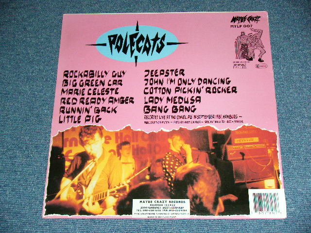 画像: POLECATS - LIVE IN HAMBURG '81 / 1981 WEST-GERMANY ORIGINAL "COLOR WAX VINYL" Used  LP  
