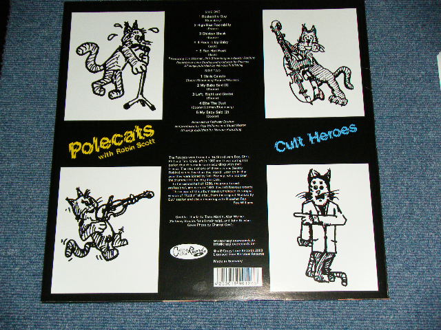 画像: POLECATS - CULT HEROES / 2003 UK REISSUE "BRAND NEW"  LP  