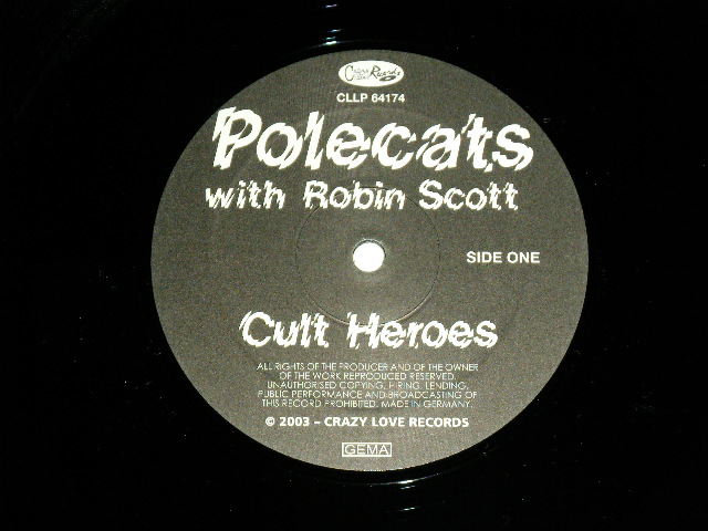 画像: POLECATS - CULT HEROES / 2003 UK REISSUE "BRAND NEW"  LP  