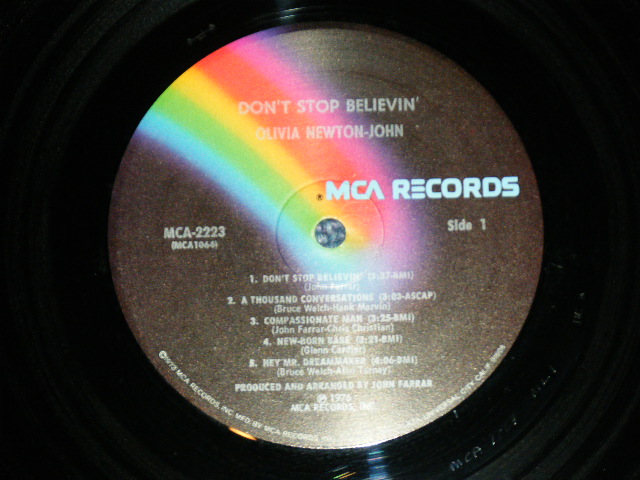 画像: OLIVIA NEWTON-JOHN -  DON'T STEP BELIEVIN' ( Ex+++/MINT-)  /1976 US AMERICA   ORIGINAL Used LP 